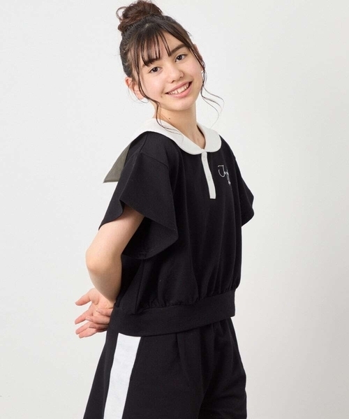 a.v.v，アーヴェヴェ　卒服　160 セット　未使用品　セーラー　女の子 a.v.v（アー・ヴェ・ヴェ） セットアップ 「130-160」配色セーラー