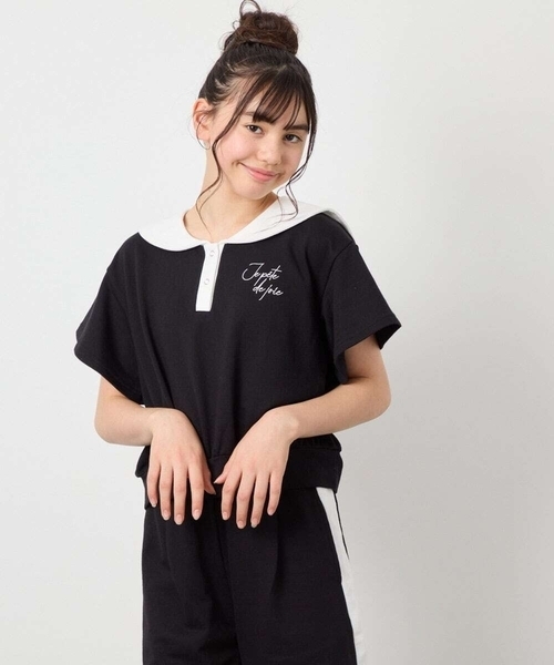 a.v.v，アーヴェヴェ　卒服　160 セット　未使用品　セーラー　女の子 a.v.v（アー・ヴェ・ヴェ） セットアップ 「130-160」配色セーラー