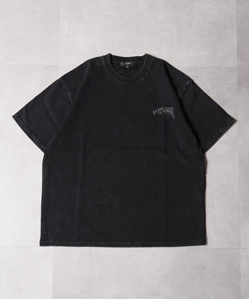 tシャツ 硫化天竺 バックコラージュ Tシャツ / Sulfurized Tenjiku