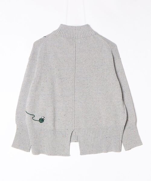 「Design Tshirts Store graniph」 長袖ニット S グレー メンズ_画像2