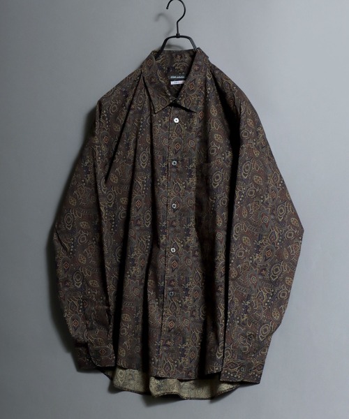 ANPAS（アンパス） シャツ Made-in-Japan Oversized Paisley Shirt