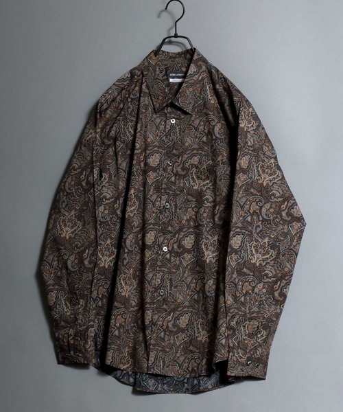 ANPAS（アンパス） シャツ Made-in-Japan Oversized Paisley Shirt