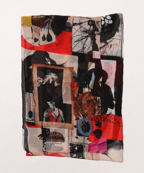 「Desigual」 ストール FREE ブラック レディース_画像4