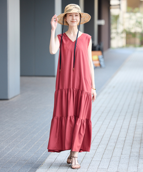 サンダル SLOBE フラットサンダル レディースの画像
