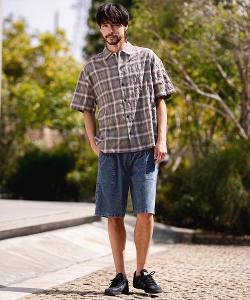 visvim （ICT） コーデュロイ ショートパンツ CAMBIO（カンビオ） パンツ コーデュロイ mp14955-インディゴ
