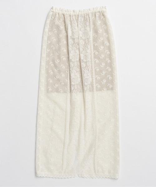 スカート PRANK PROJECT Cotton Lace Maxi Skirt PRANK PROJECT（プランクプロジェクト） ロング スカート 「Pre-Order