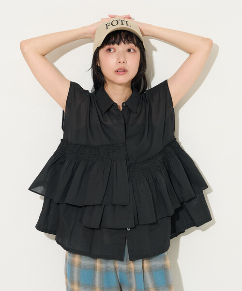 FREAK'S STORE（フリークスストア） ブラウス シャツ 夏 インドボイル