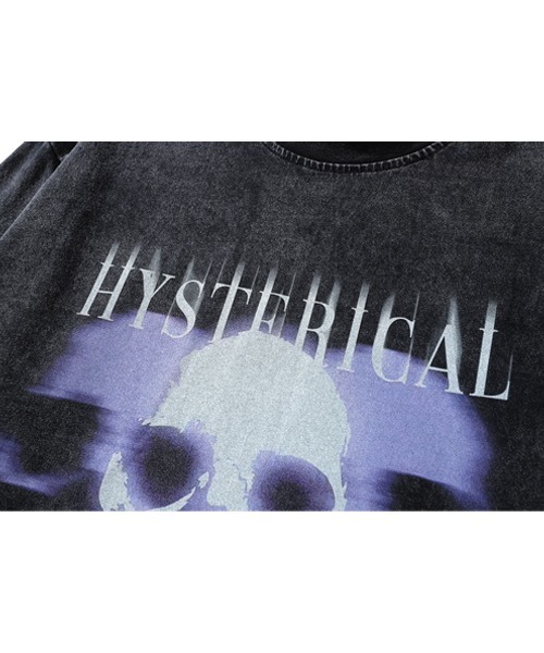 「Ressaca」 「liangxilin」長袖Tシャツ L ブラック×イエロー メンズ_画像9