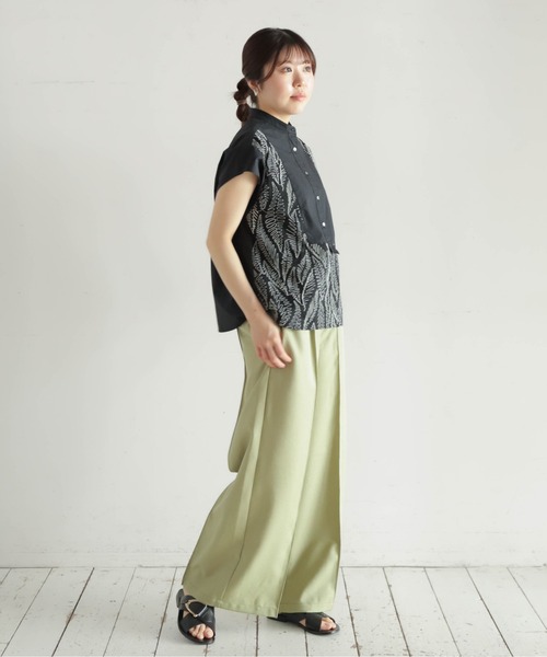 「NOMBRE IMPAIR」 パンツ FREE ブラック レディース_画像5