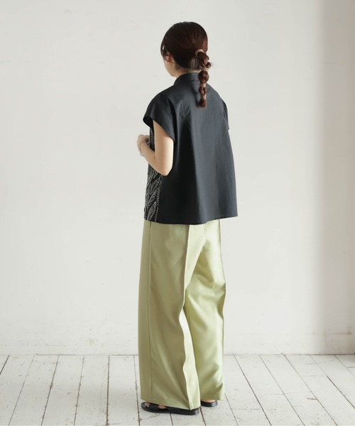 「NOMBRE IMPAIR」 パンツ FREE ブラック レディース_画像6