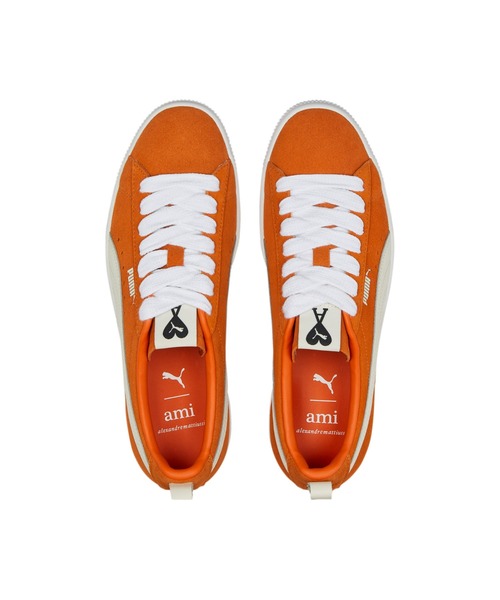 PUMA（プーマ） ローカットスニーカー 24.5cm オレンジ メンズ