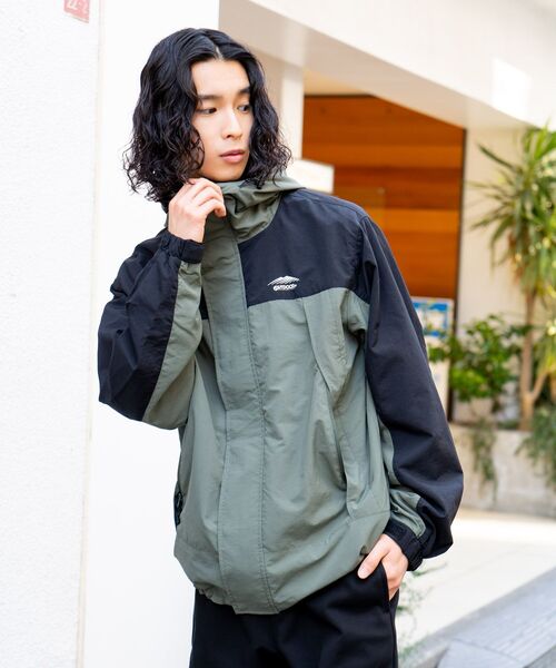 「OUTDOOR PRODUCTS」 マウンテンパーカー MEDIUM チャコールグレー メンズ_画像9