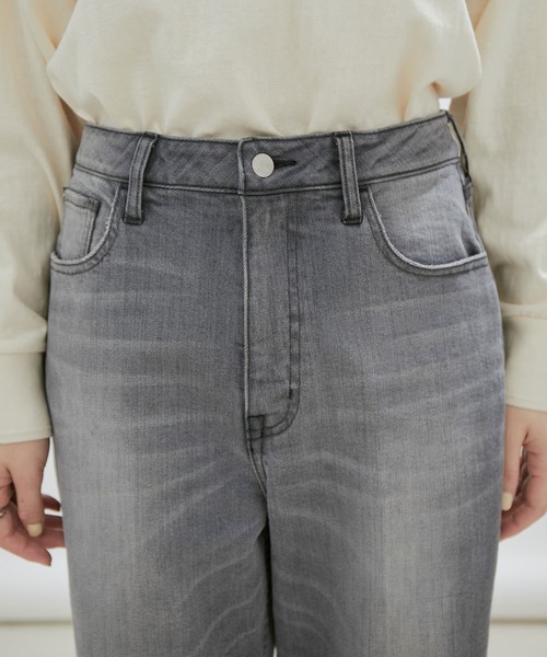 「Healthy denim」 デニムパンツ 26 ブラック系その他 レディース_画像5