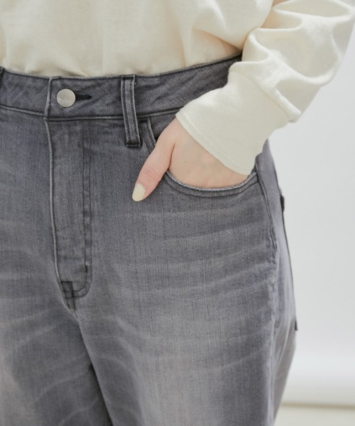 「Healthy denim」 デニムパンツ 26 ブラック系その他 レディース_画像6