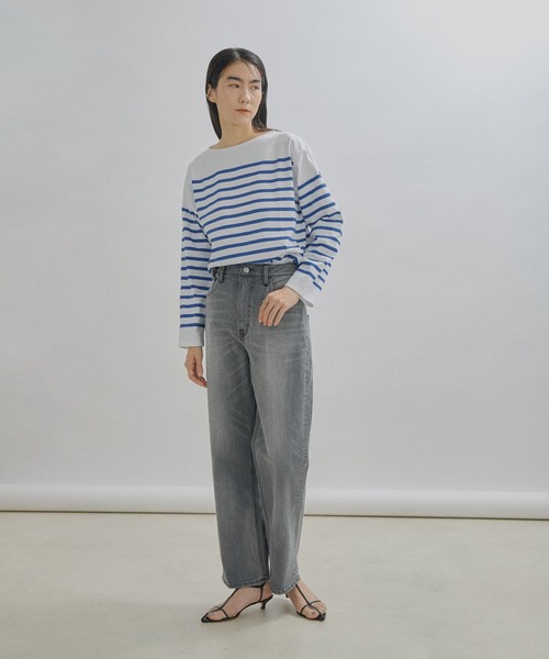 「Healthy denim」 デニムパンツ 26 ブラック系その他 レディース_画像9