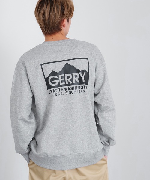 「GERRY」 スウェットカットソー MEDIUM ブラック メンズ_画像3