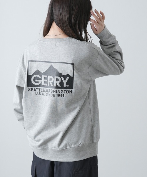 「GERRY」 スウェットカットソー MEDIUM ブラック メンズ_画像6