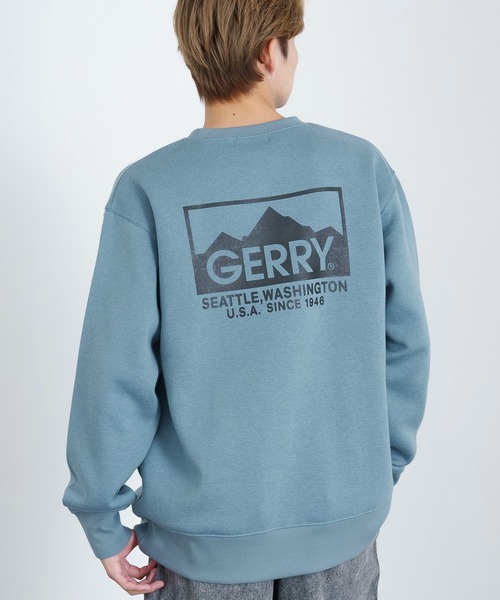 「GERRY」 スウェットカットソー MEDIUM ブラック メンズ_画像9