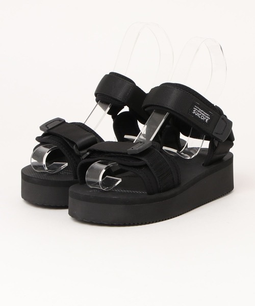 「SUICOKE」 フラットサンダル 6 ブラック レディース_画像9