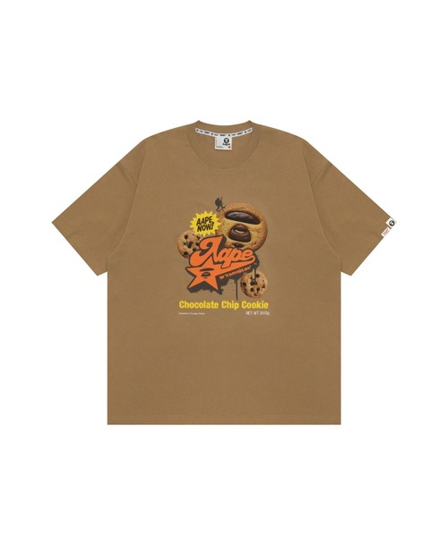 tシャツ AAPE THEME MAIN ”Chocolate chip cookie” TEE メンズの画像