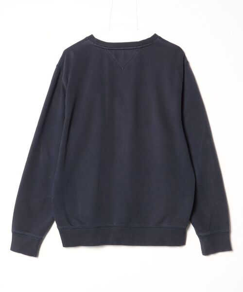 「TOMMY HILFIGER」 スウェットカットソー X-LARGE ネイビー レディース_画像2