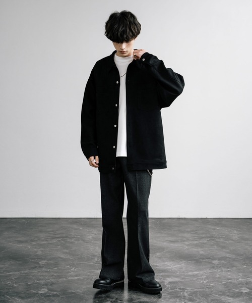 「Rocky Monroe」 ジャケット X-LARGE チャコール メンズ_画像4