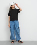 tシャツ キッズ ハートくり抜きTシャツ キッ...の詳細画像1