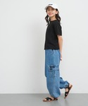 tシャツ キッズ ハートくり抜きTシャツ キッ...の詳細画像2