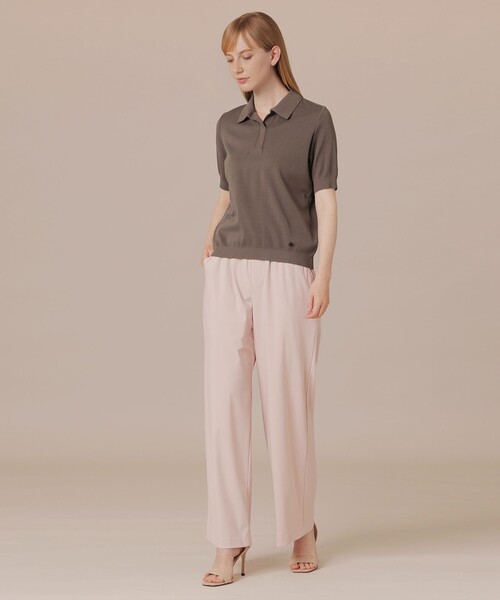 「MACKINTOSH LONDON」 半袖ポロシャツ 38 ネイビー レディース_画像4