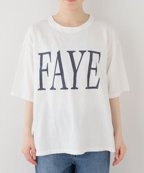 今期大人気ラフィーネームロゴTEE美品！ FRAMeWORK（フレームワーク） tシャツ 半袖 「WEB限定＋一部店舗
