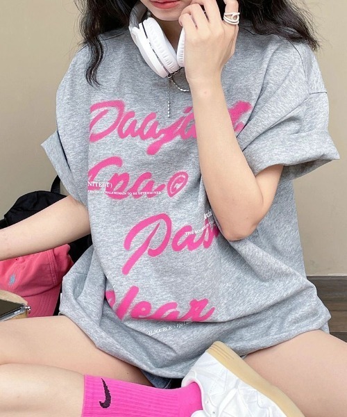「Achic」 半袖Tシャツ M ブラック レディース_画像5