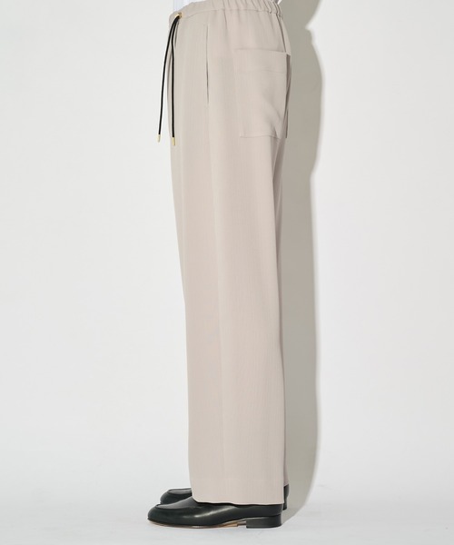 CULLNI（クルニ） ワイドパンツ スラックス 「CULLNI」別注 Cord pique