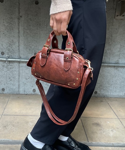 Roger&Raw（ロジャーアンドロウ） ボストンバッグ 2WAYミニボストン
