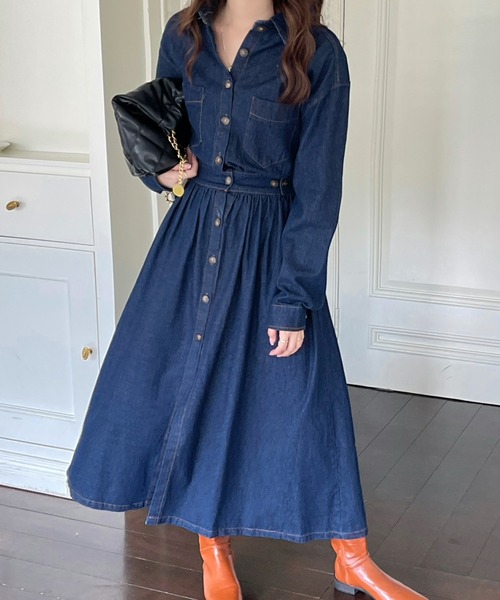 ワンピース シャツワンピース ウエストマークデニムシャツワンピース :55532190:ZOZOTOWN Yahoo!店 - 通販 - Yahoo!ショッピング ワンピース シャツワンピース ウエストマークデニムシャツワンピース :55532190:ZOZOTOWN Yahoo!店 - 通販 - Yahoo!ショッピング