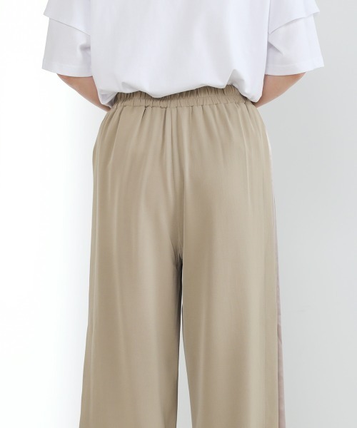 パンツ サイドプリーツパンツ :56659190:ZOZOTOWN Yahoo!店 - 通販