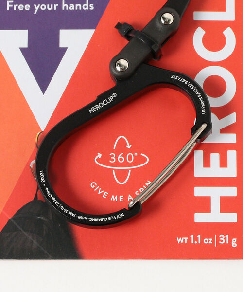 HEROCLIP / 『HEROCLIP SMALL』 カラビナ型フック|ZOZOTOWN PayPayモール店|04