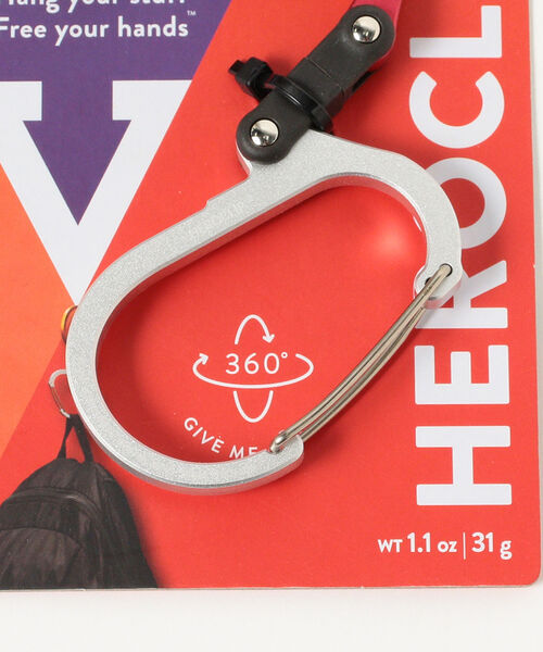 HEROCLIP / 『HEROCLIP SMALL』 カラビナ型フック|ZOZOTOWN PayPayモール店|08