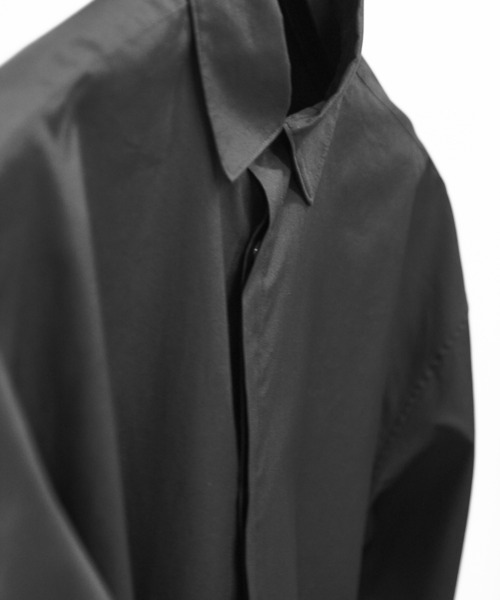 ブラウス シャツ 「decontractee」タテハギシャツ レディース メンズ CARETTE ブラウス シャツ 「decontractee」タテハギシャツ