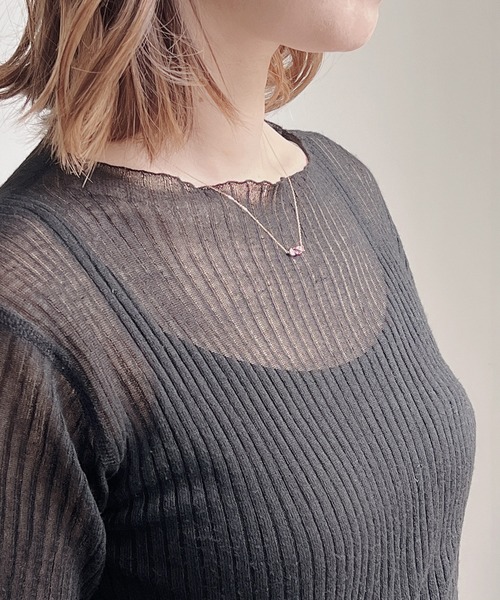 K10ブルームネックレス BLOOM（アクセサリー） ネックレス K10 ピンクゴールド ロード