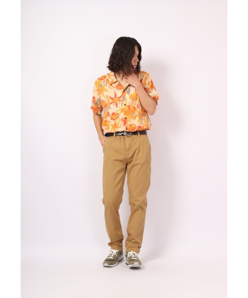Nudie Jeans（ヌーディージーンズ） シャツ 半袖 Arvid Lilies シャツ