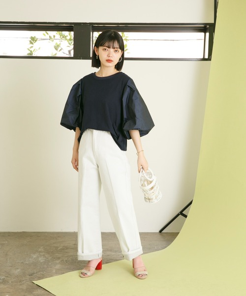 Eimee Law（エイミーロウ） tシャツ Tシャツ バルーンスリーブ2WAY 
