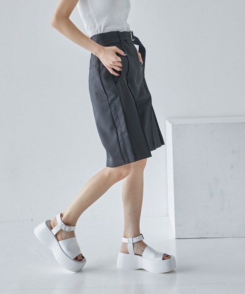 【お値下げ】ユナイテッドトウキョウ ティアーズホールショートパンツ 黒 UNITED TOKYO パンツ 「セットアップ対応」ティアーズホール