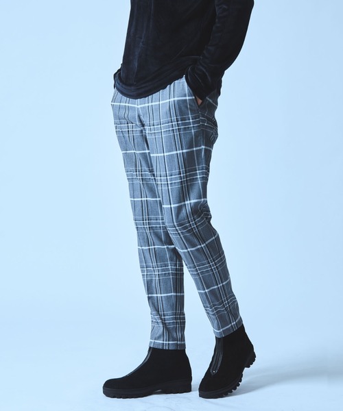 5351 POUR LES HOMMES パンツ TRストレッチ スリム テーパード パンツ