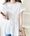 ブラウス シャツ 夏 半袖 綺麗見えの旬アイテ...の詳細画像1