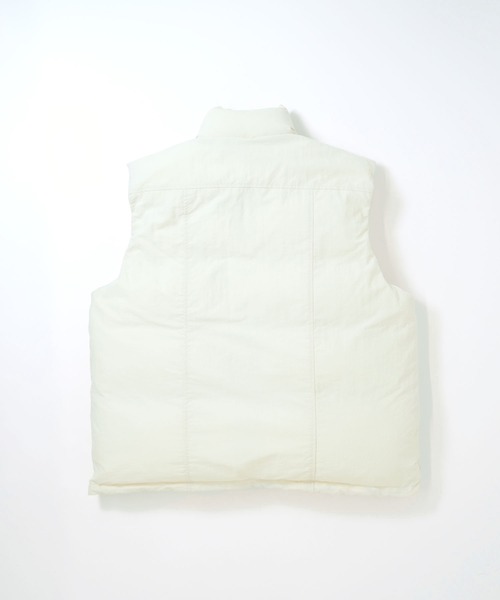 おしゃれスタ ベスト ジレ ナイロンワッシャーミリタリー中綿ベスト