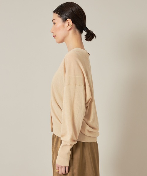 Curensology カーディガン Curensology(カレンソロジー)/コットン  