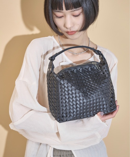 イントレチャート バッグ ザンケッティ バッグ レザー イントレチャート 2WAY トート