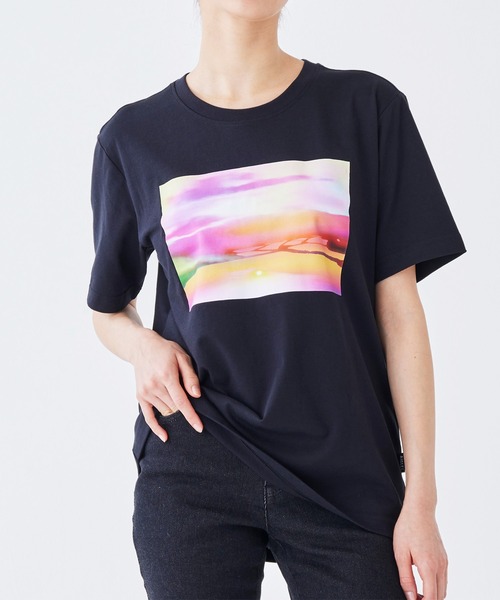 tシャツ 「AIGLE for BEAT ICE」チャリティ オーガニックコットン グラフィック 半袖Ｔシャツ レディース メンズ AIGLE tシャツ 「AIGLE for BEAT ICE」チャリティ オーガニック