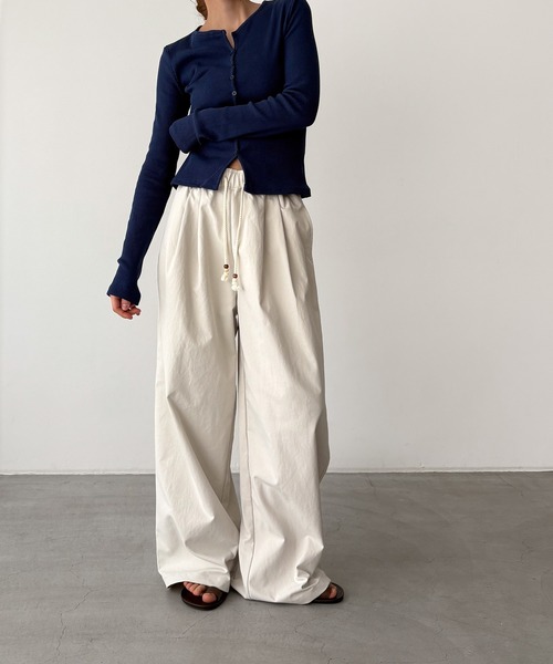 週末限定価格　美品　CANAL JEAN ニットカーディガン　カーディガン CANAL JEAN（キャナルジーン） ニットカーディガン ONE SIZE カーキ