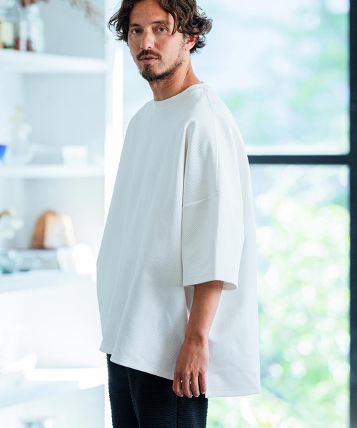 tシャツ CUT OUT LOGO POCKET WIDE S/S TEE レディース メンズ Ice cream man WIDE POCKET TEE | Tshirts/CUTSEW | JUZU store